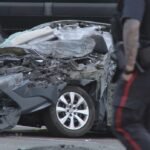 وفاة رجل بعد اصطدام 8 سيارات في هالتون