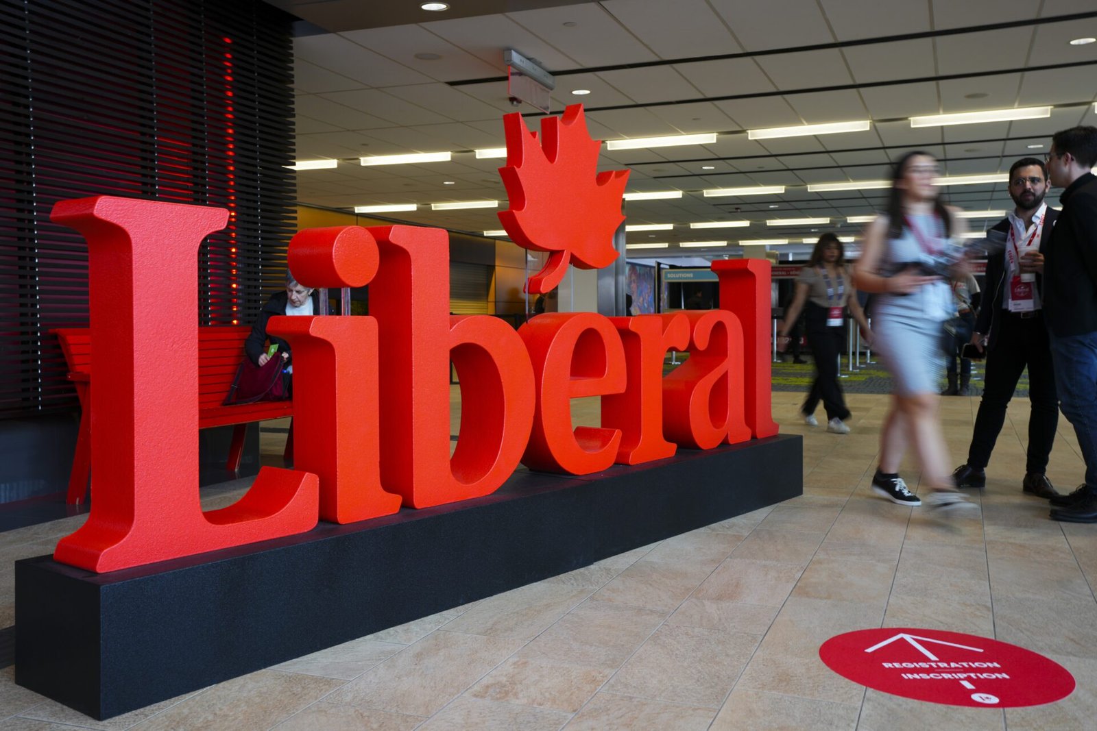 People take part in the Liberal convention in Ottawa Thursday May 4 2023. THE CANADIAN PRESS Sean Kilpatrick
